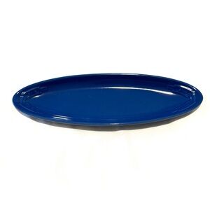 Longaberger Vintage Appetizer Plate Cornflower Blue